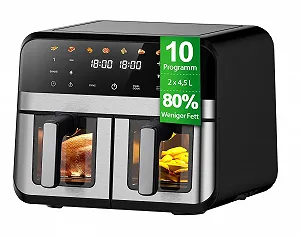 Мультипіч XXL 9 л з двома камерами 8 програм Dual Zone Touch Screen - Фото 1