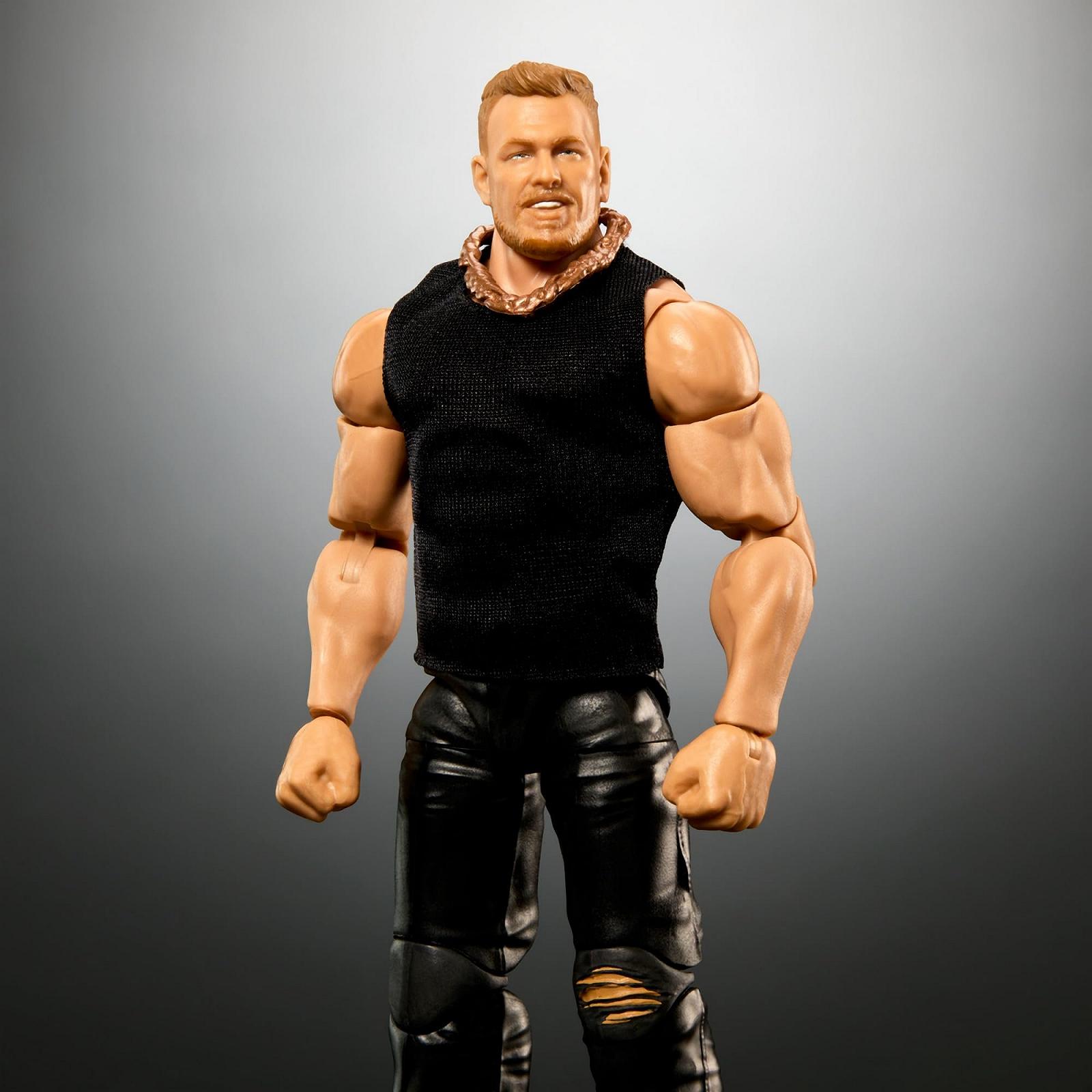 Екшн-фігурка Mattel WWE Elite WrestleMania з аксесуарами та компонентами Nicholas, рухома колекційна фігурка для шанувальників WWE HVJ10, фото №6