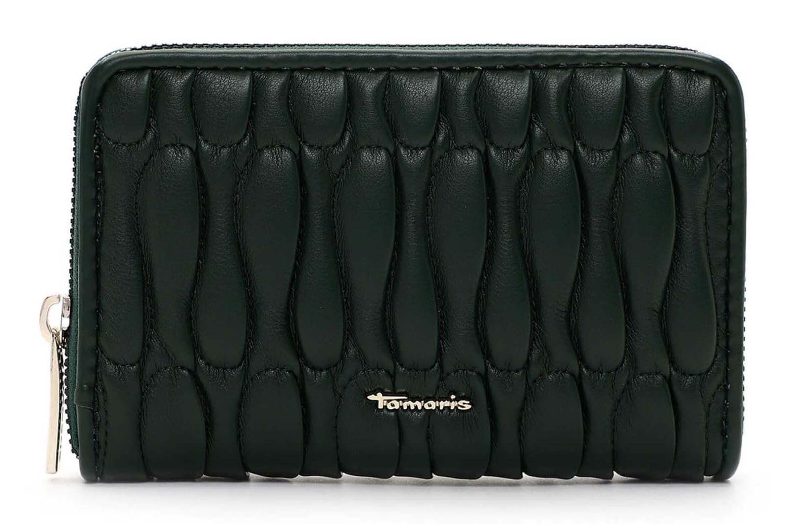 Кошелек Tamaris TAS Charis 33377 Женский стеганый, Darkforest, стандартный размер, модный, фото №1