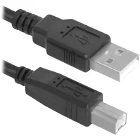 Кабель DEFENDER (83763)AM-BM USB 2.0 соединительный, фото №1