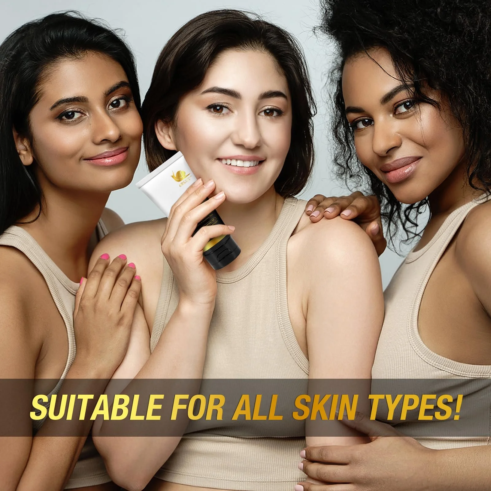 Нічна маска для обличчя з колагеном Snail Slime, з пензликом, фото №8