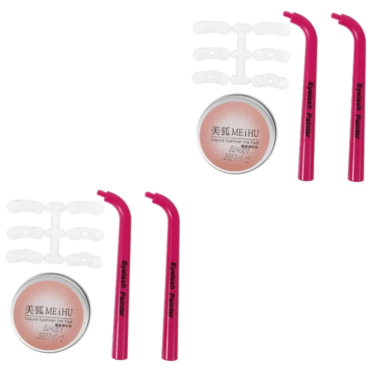 Інструмент для макіяжу очей Healeved, штамп для нижніх вій, трафарет для вій, фото №1