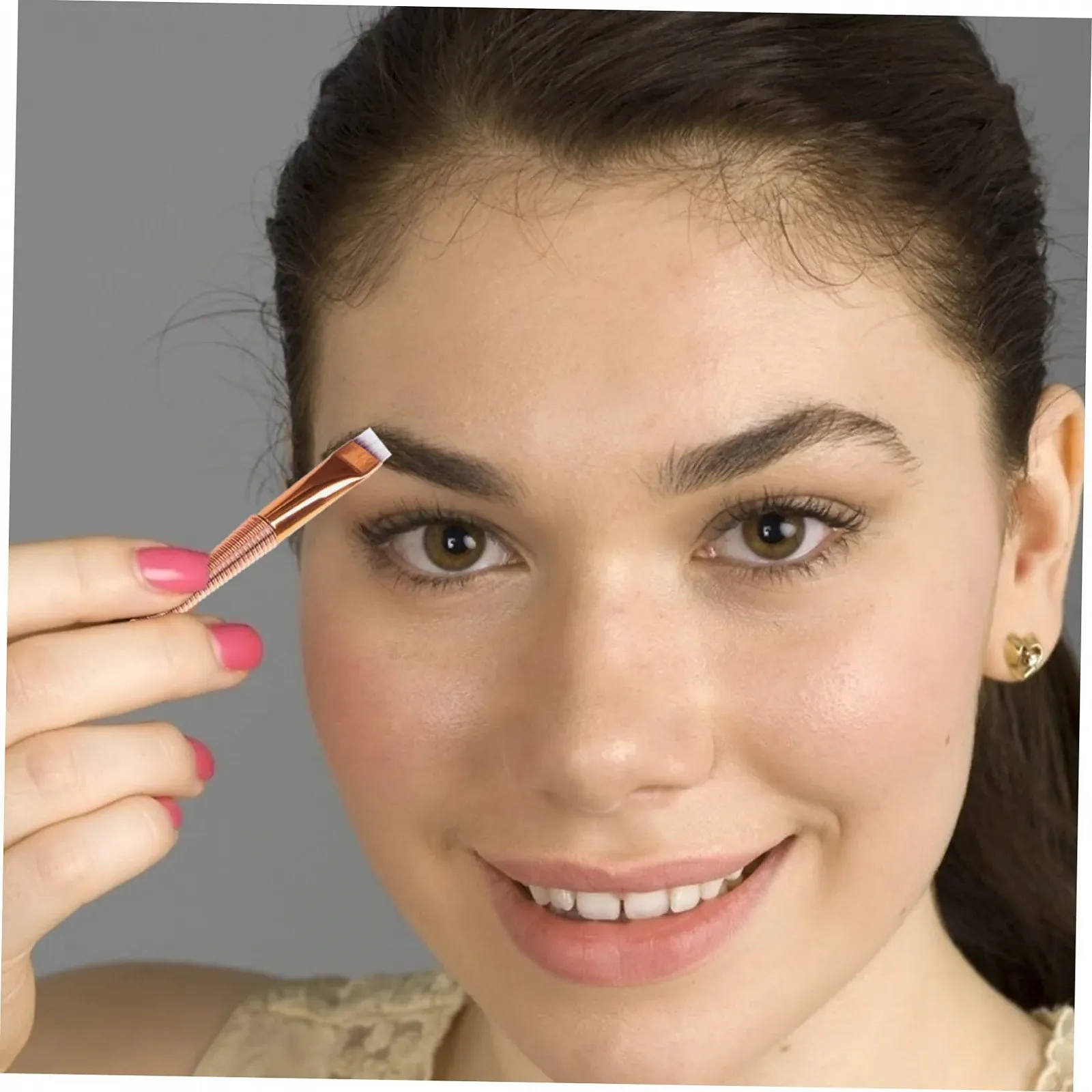 Кисти Beavorty для подводки глаз тонкая плоская скошенная, фото №4