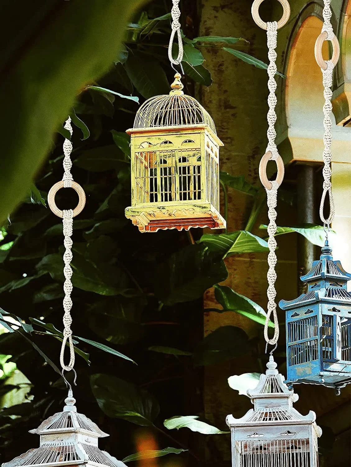 Подовжувач для макраме-підвісу Бавовняна мотузка 30 см для квіткового горщика, фото №5 Подовжувач для макраме-підвісу Бавовняна мотузка 30 см для квіткового горщика, фото №5