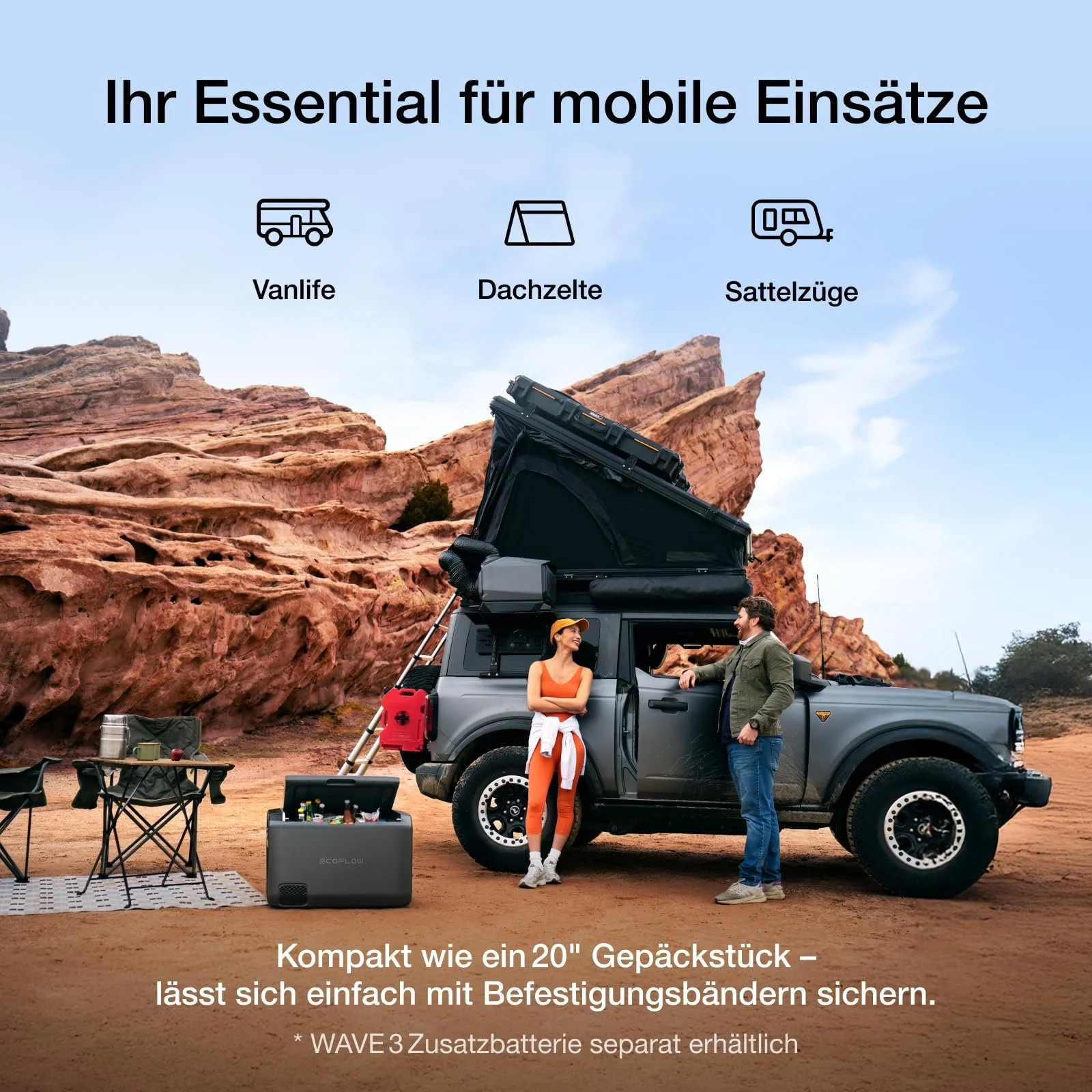 Портативный кондиционер ECOFLOW WAVE 3 1800 Вт охлаждение 2000 Вт обогрев App Control, фото №5