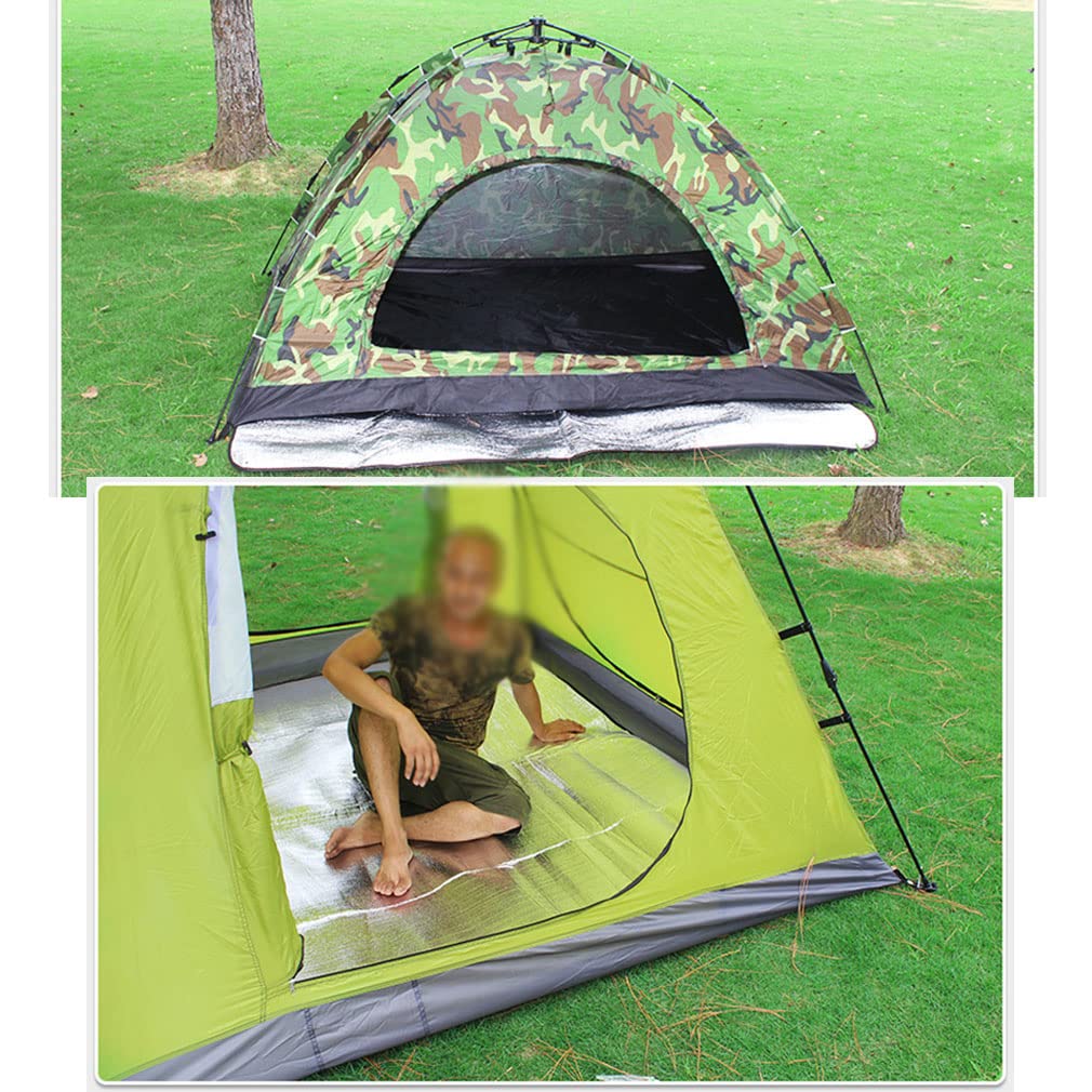 Коврик Outdoor Aluminium Мат Спальный Коврик Палаточный 100-200 см Спальный Матрас Изолированный Водонепроницаемый Пикник Теплоизолированный с Сумкой, фото №5