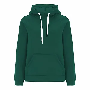 Женский Свитшот Легкая Куртка Большого Размера Толстовка Переходная Куртка Худи с Карманом-кенгуру Пальто Кулиска Повседневный Универсальный Одежда для Дома Однотонный Свитшот synthetic.ua - Фото 1