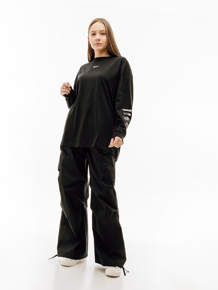 Штани Nike W WVN OS PANT HR SW XS, фото №4
