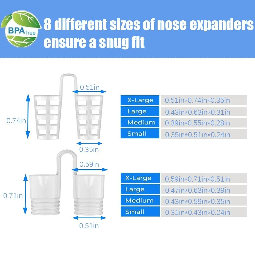 Розширювач для носа від хропіння, 8 шт, Роздільник для носа, фото №2 Розширювач для носа від хропіння, 8 шт, Роздільник для носа, фото №2