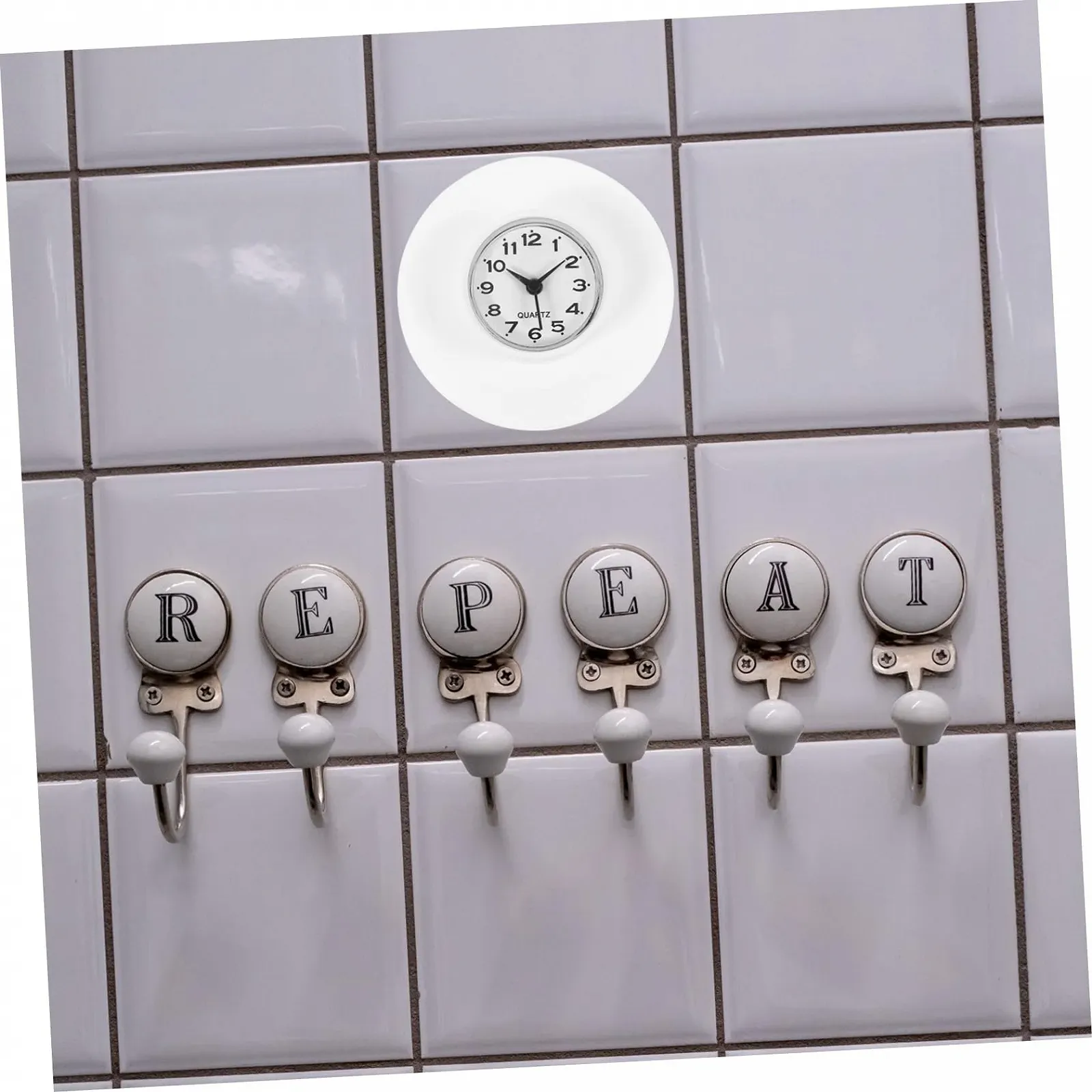 Годинник настінний FUNOMOCYA Водонепроникний з присоскою Практичний Декоративний, фото №9 Годинник настінний FUNOMOCYA Водонепроникний з присоскою Практичний Декоративний, фото №9