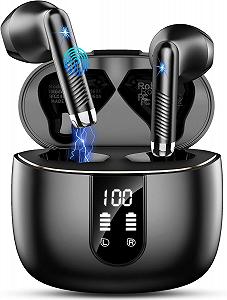 Наушники Вкладыши Drsaec Bluetooth 5.4 Беспроводные Черный - Фото 1