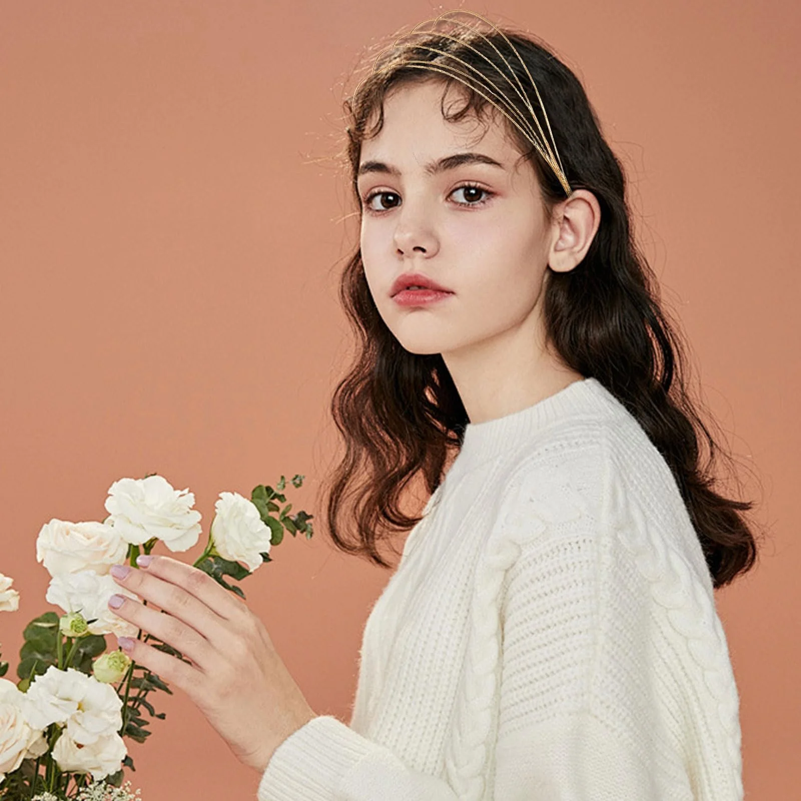 Набір з 2 жіночих обручів для волосся, фото №6