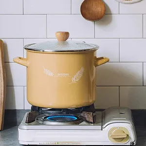 Каструля AIBAB Емальована 5.6 л ціна на synthetic.ua - Фото 1 Каструля AIBAB Емальована 5.6 л synthetic.ua - Фото 1