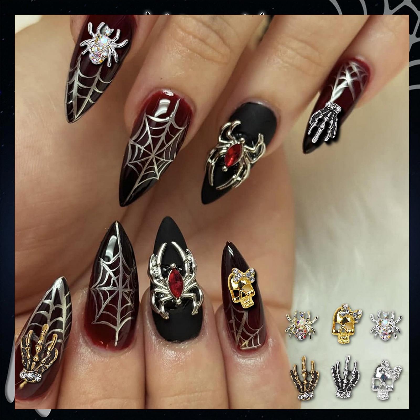 Прикраса для нігтів на Хелловін, фото №4