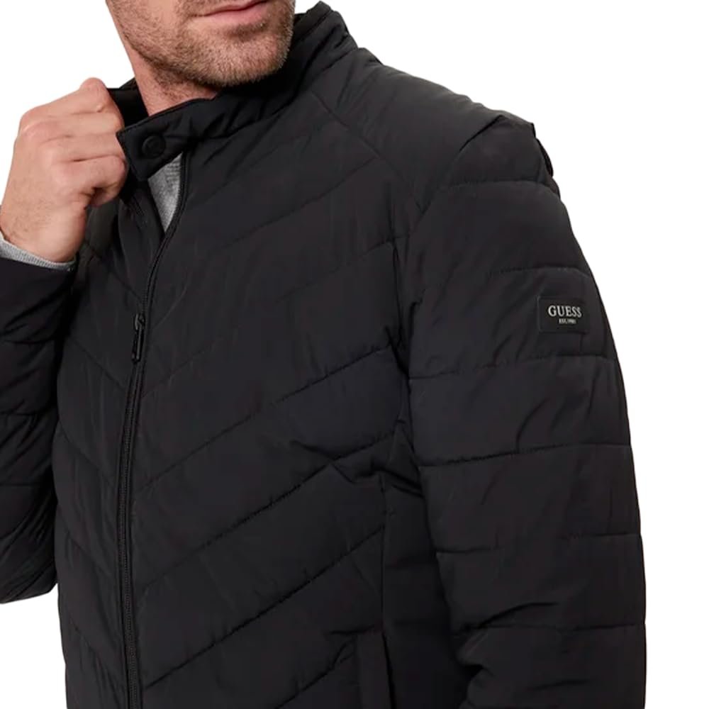 Пуховик Guess Чорний, фото №3