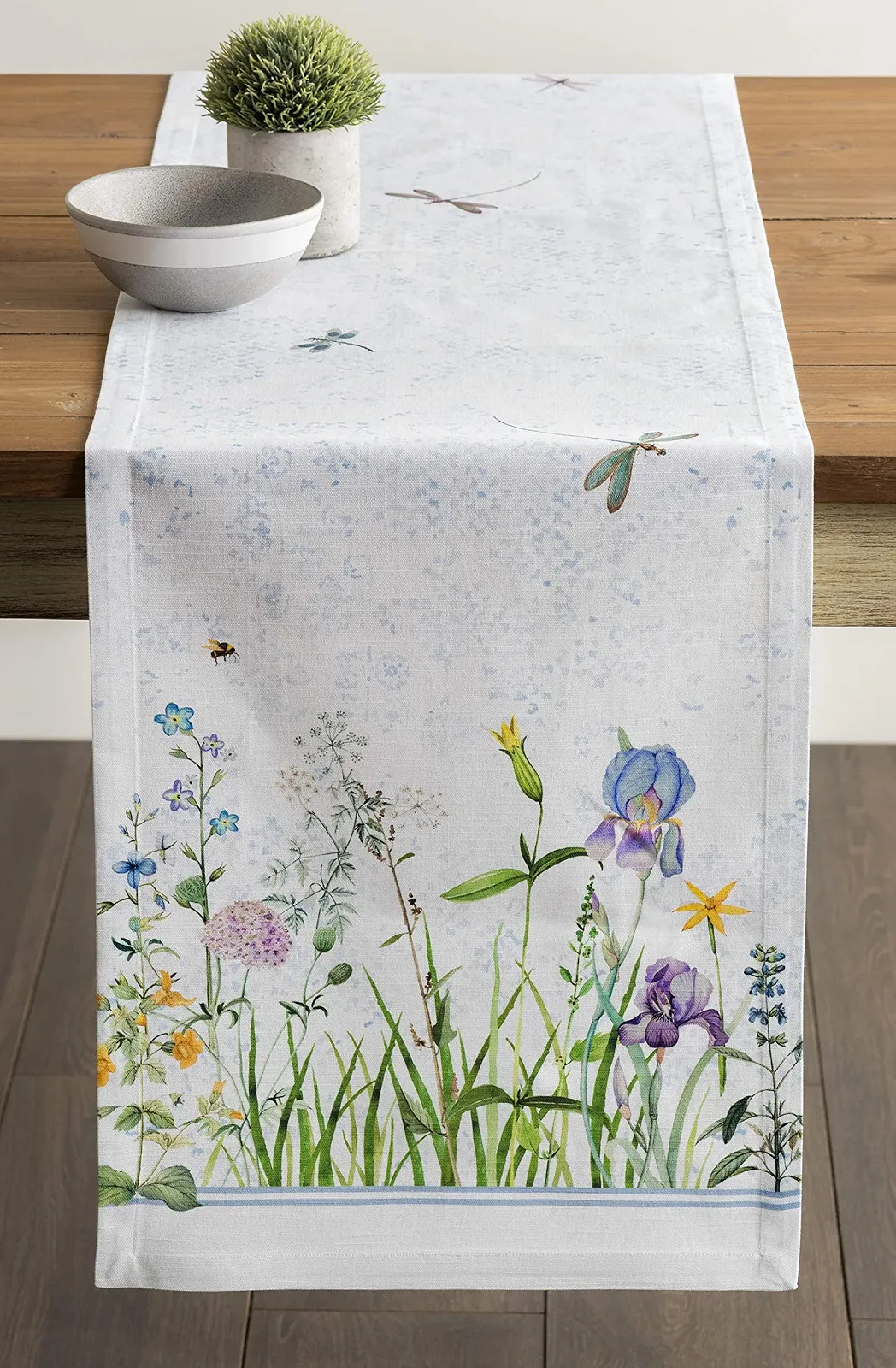 Ранер на стіл Maison d' Hermine Fleurs De Mai Spring/Summer 100% бавовна 50 см x 150 см, фото №8 Ранер на стіл Maison d' Hermine Fleurs De Mai Spring/Summer 100% бавовна 50 см x 150 см, фото №8