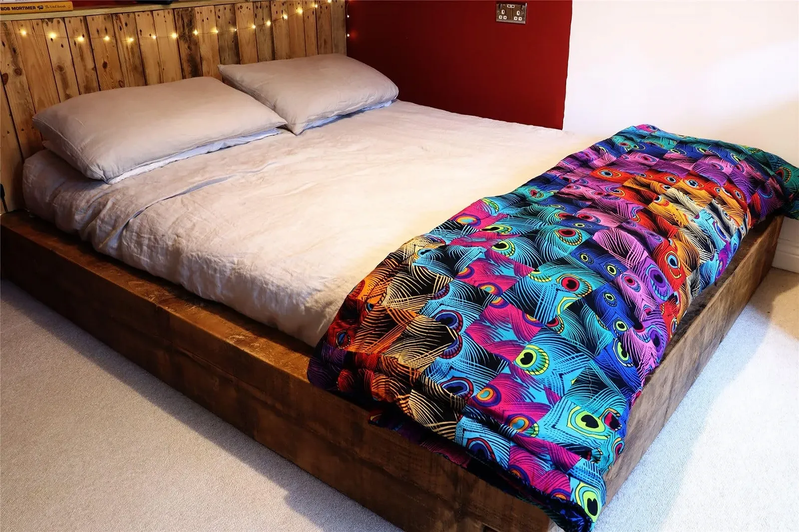 Лоскутное покрывало LOUDelephant ручной работы с принтом тай-дай, павлин, двустороннее, хлопчатобумажная ткань с ручным тиснением для дома, спальни, king size, double, фото №8 Лоскутное покрывало LOUDelephant ручной работы с принтом тай-дай, павлин, двустороннее, хлопчатобумажная ткань с ручным тиснением для дома, спальни, king size, double, фото №8