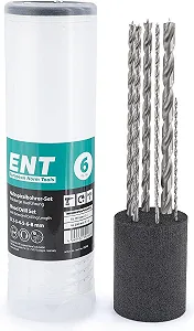 Набор сверл по дереву ENT 09246 Серебристый - Фото 1