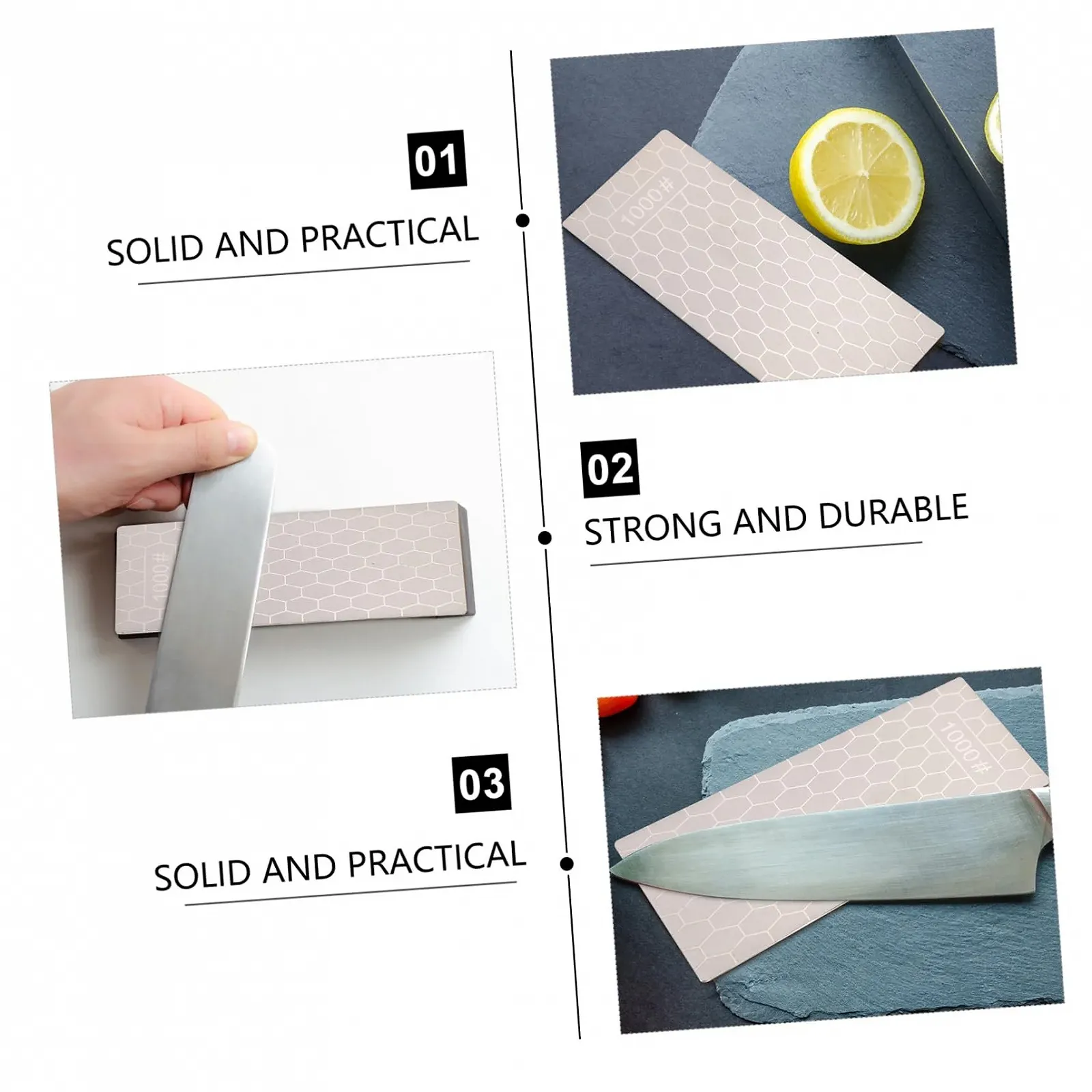 Точилка для ножей Односторонняя Алмазная Компактная, фото №9