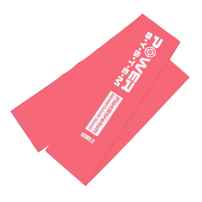 Стрічка-еспандер для спорту та реабілітації Power System PS-4122 Flat Stretch Band Level 2 Red (15-25кг.), фото №3 Стрічка-еспандер для спорту та реабілітації Power System PS-4122 Flat Stretch Band Level 2 Red (15-25кг.), фото №3