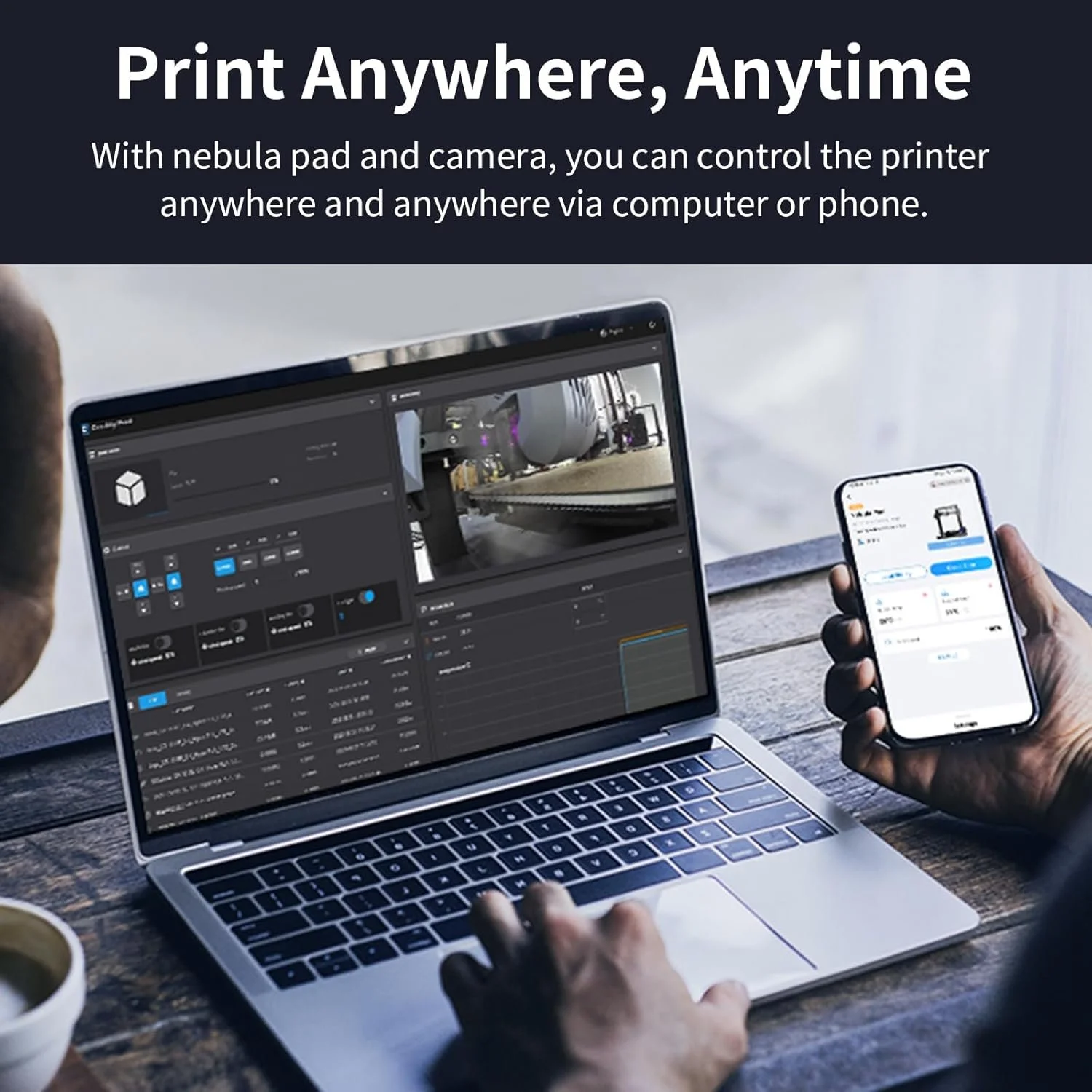 Смарт-комплект Creality Nebula для 3D-принтера Чорний, фото №9