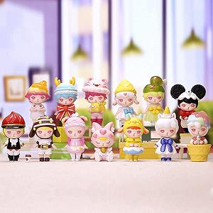 Фигурка Articulated POP MART Bunny Chinese Zodiac Series Set (12 штук) 6-10 см synthetic.ua - Фото 1