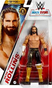 Фігурка Mattel WWE Top Picks Сет Роллінз 6-дюймова Колекційна 14 Точок Артикуляції synthetic.ua - Фото 1