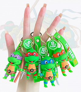 Брелок Ninja Turtles Leonardo на рюкзак, ключи, 6,5 см - Фото 1