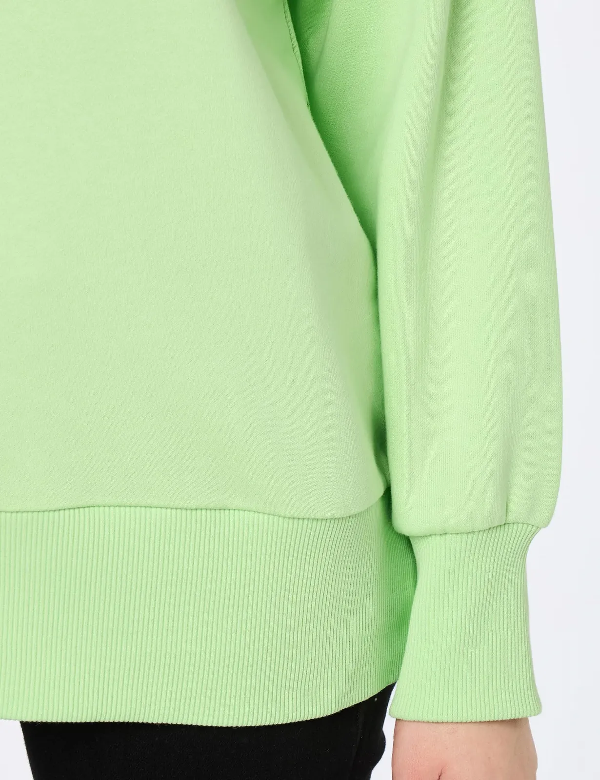 Жіночий світшот Armani Exchange Metallic Logo Terry Crew Neck Пуловер, фото №4