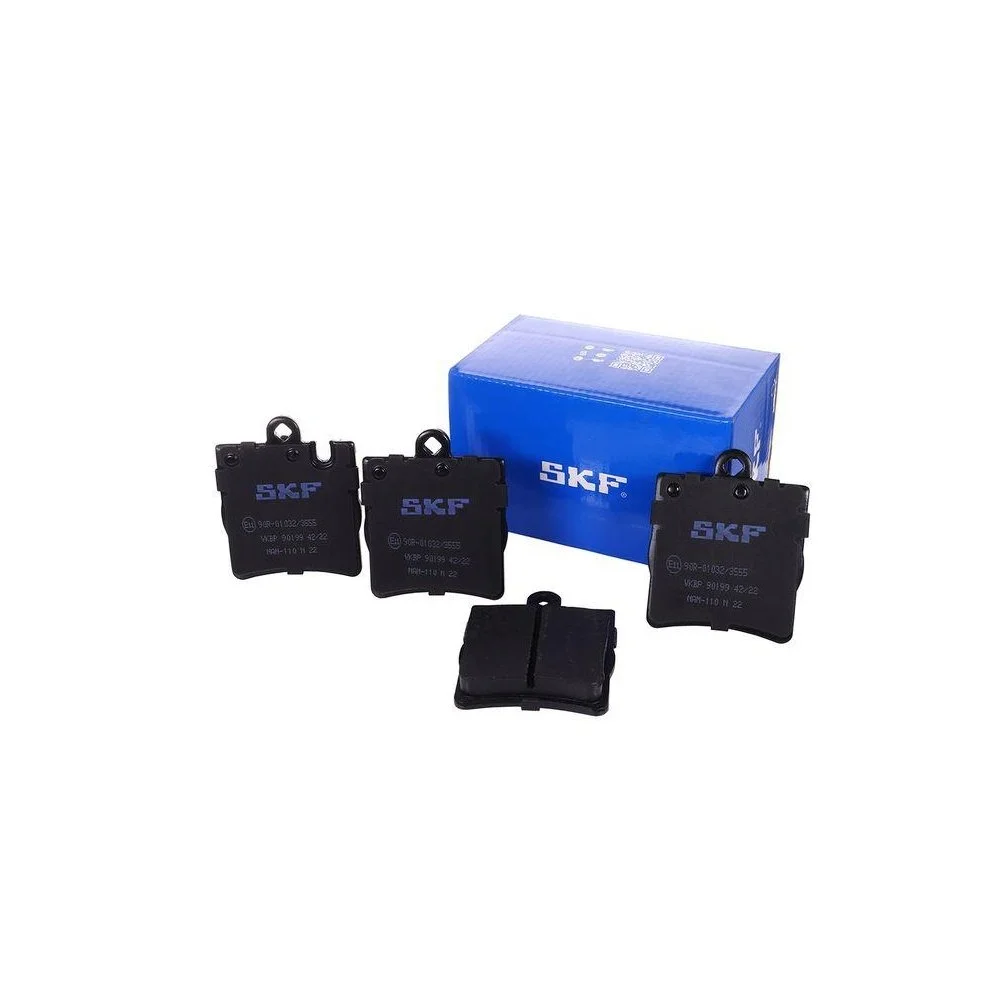 Комплект гальмівних колодок дискового гальма SKF VKBP 90199 для MERCEDES-BENZ задня вісь, фото №1