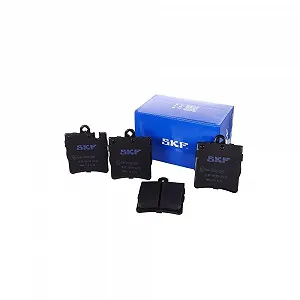 Комплект тормозных колодок дискового тормоза SKF VKBP 90199 для MERCEDES-BENZ задний мост - Фото 1