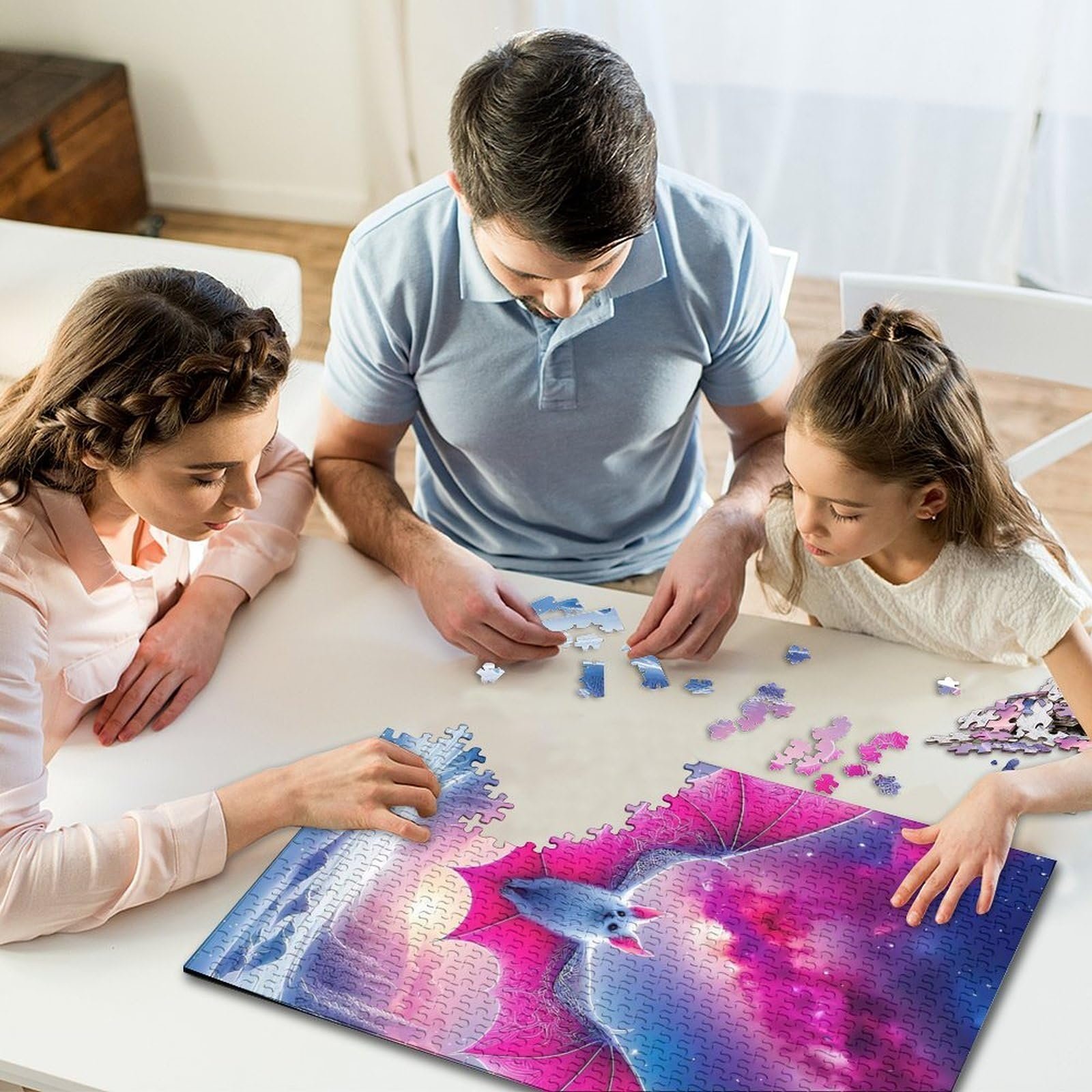 Пазл Летучая мышь 1000 деталей 70 x 50 см, фото №7