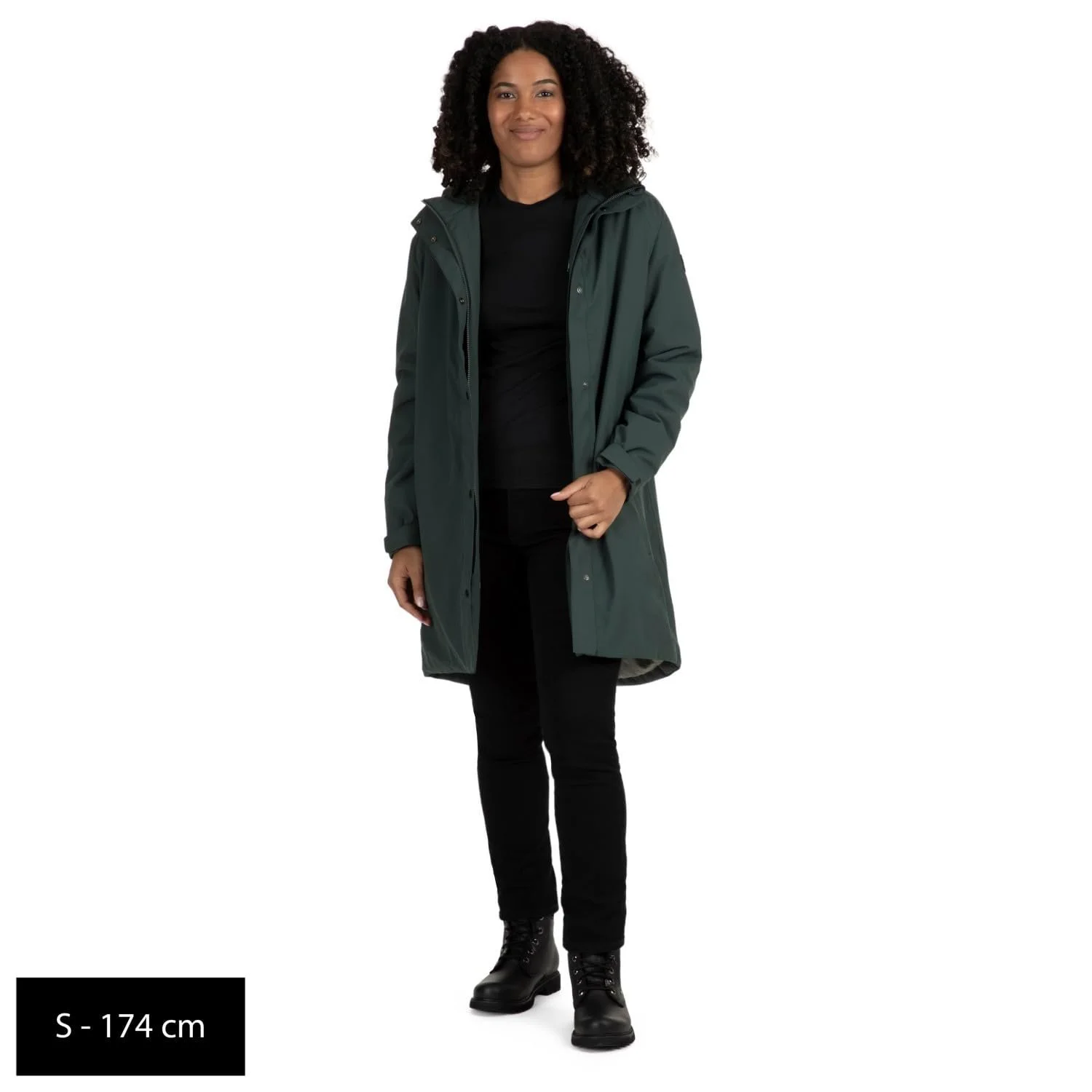 Пальто Stoic Damen MountainWool MMXX.UppsalaSt. II Парка, фото №9