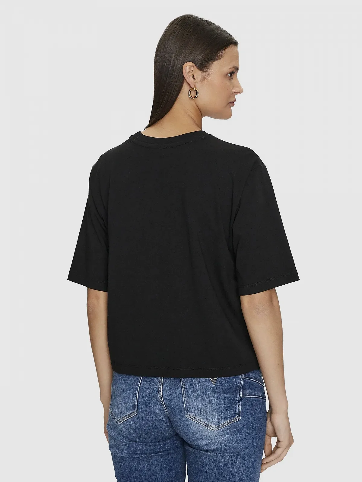 Женская футболка GUESS Underwear Черный - S, фото №2