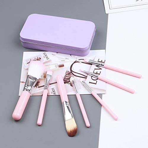 Набір кистей для макіяжу KUANDARMX Beauty-Tools, синтетичні кисті для основи, тіней, змішування, пудри для обличчя, рум'ян, консилерів з портативною косметичкою, фото №2