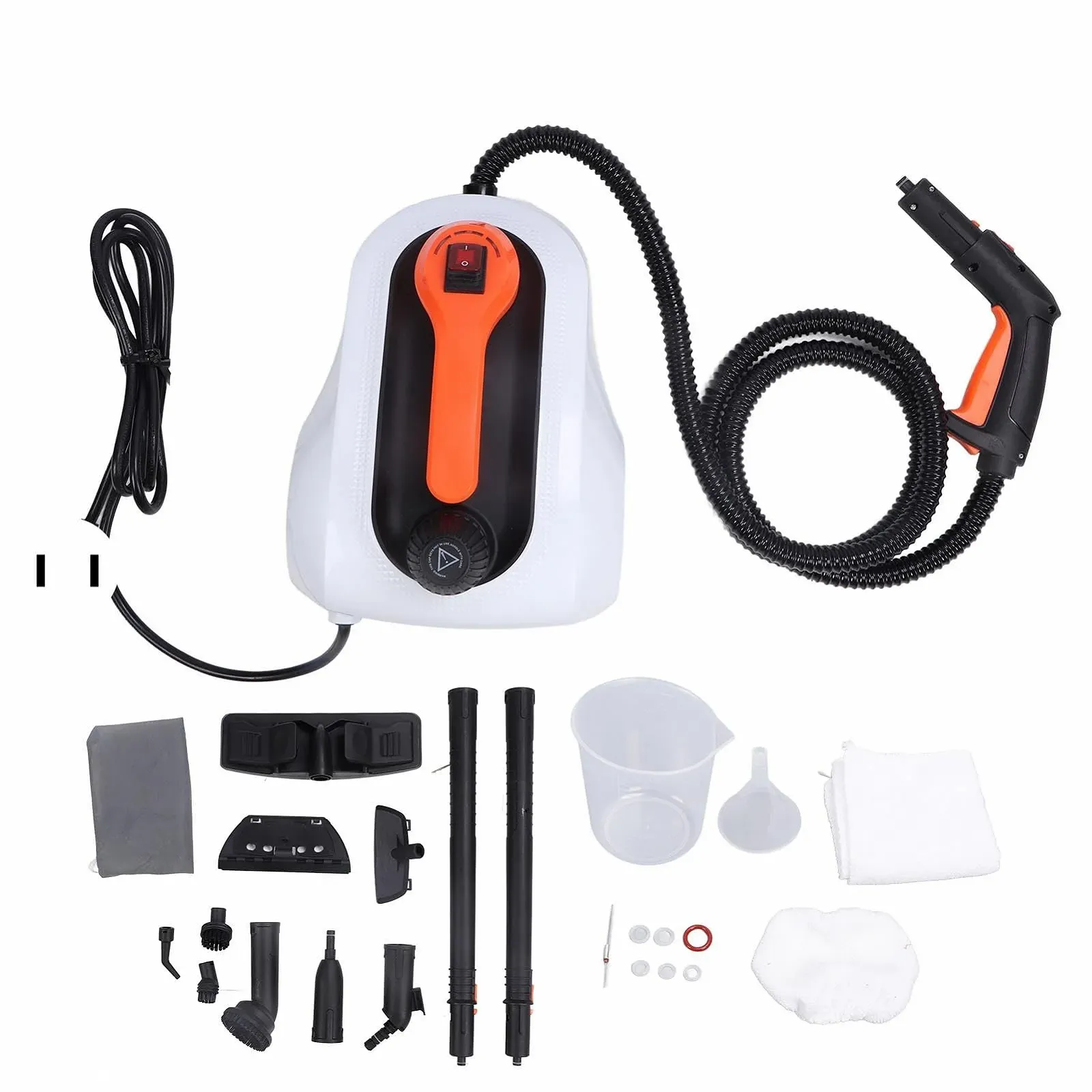 Пароочисник 1800 Вт 1.6 л 72.5 Psi 160°C 60 хв роботи EU Plug 220-240 В, фото №5