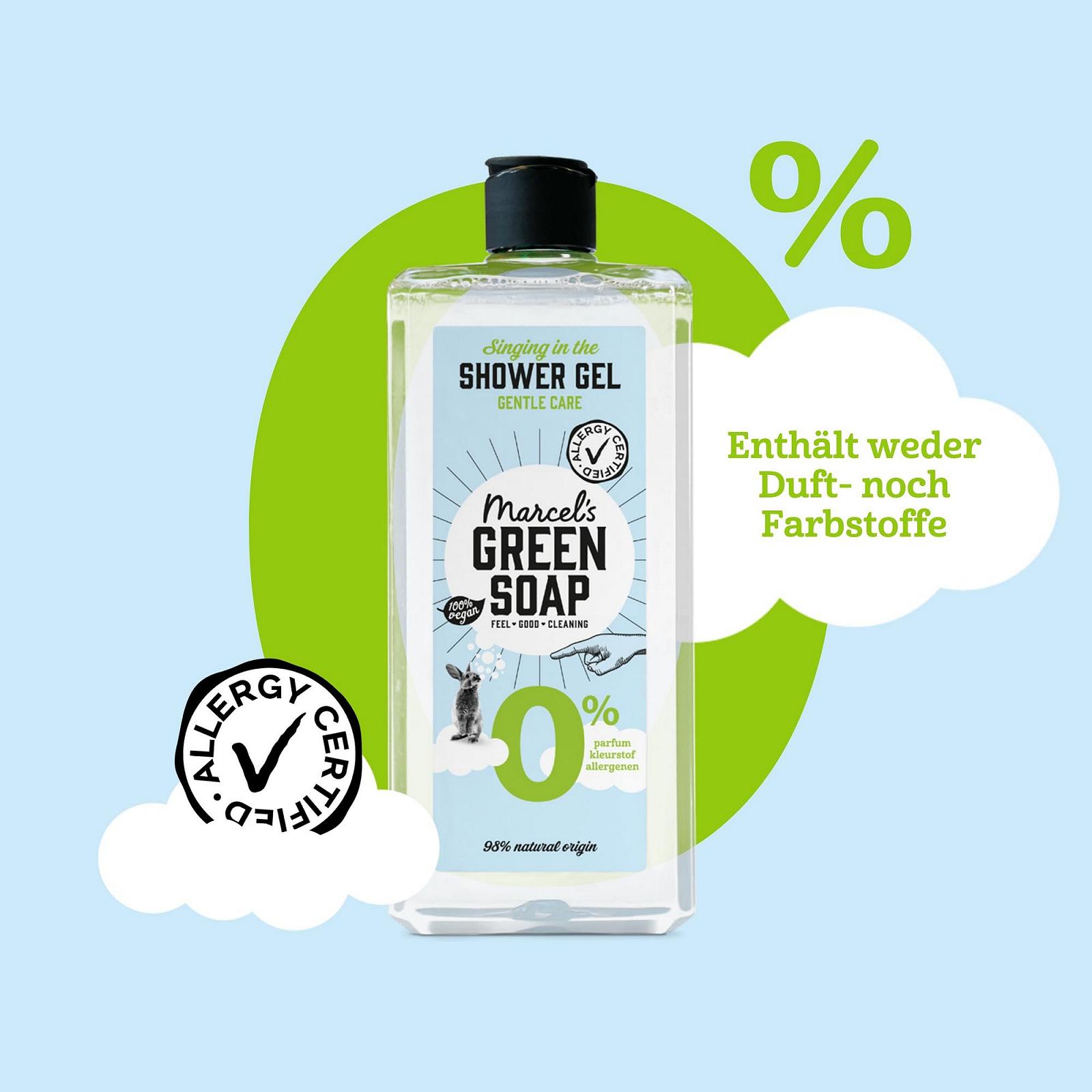 Гель для душа Marcel's Green Soap 0% гипоаллергенный веганский, фото №5 Гель для душа Marcel's Green Soap 0% гипоаллергенный веганский, фото №5