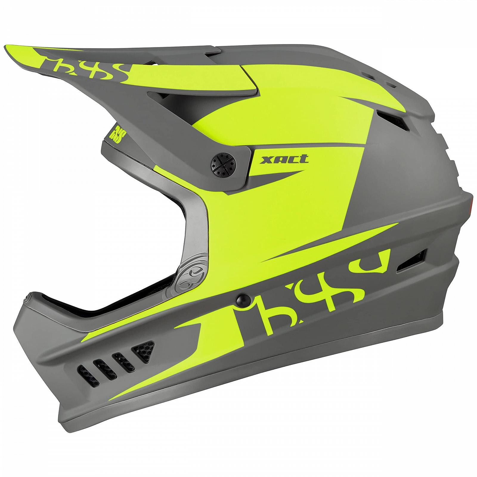 Шлем Даунхилл IXS XACT EVO MTB Лайм-графит, фото №4