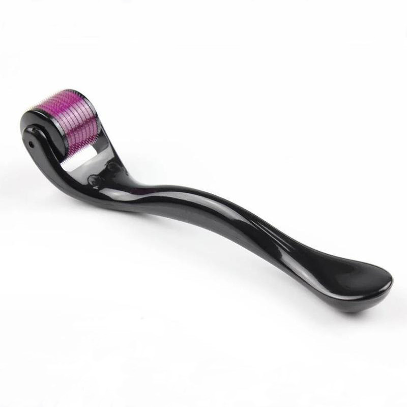 Мезороллер для кожи DERMA ROLLER 540 иголок Black 0.3 mm (kz239-hbr), фото №1