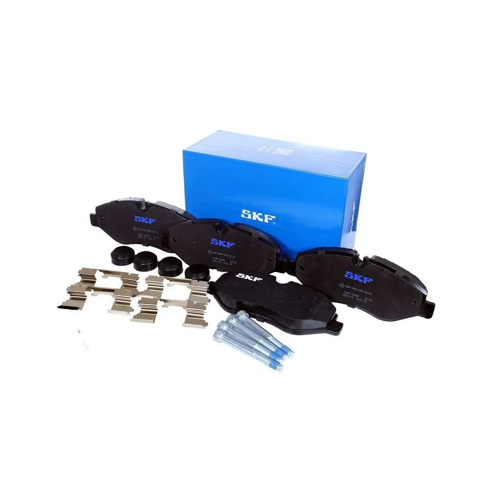 Комплект гальмівних колодок, дискове гальмо SKF VKBP 80089 для IVECO передня вісь, фото №1