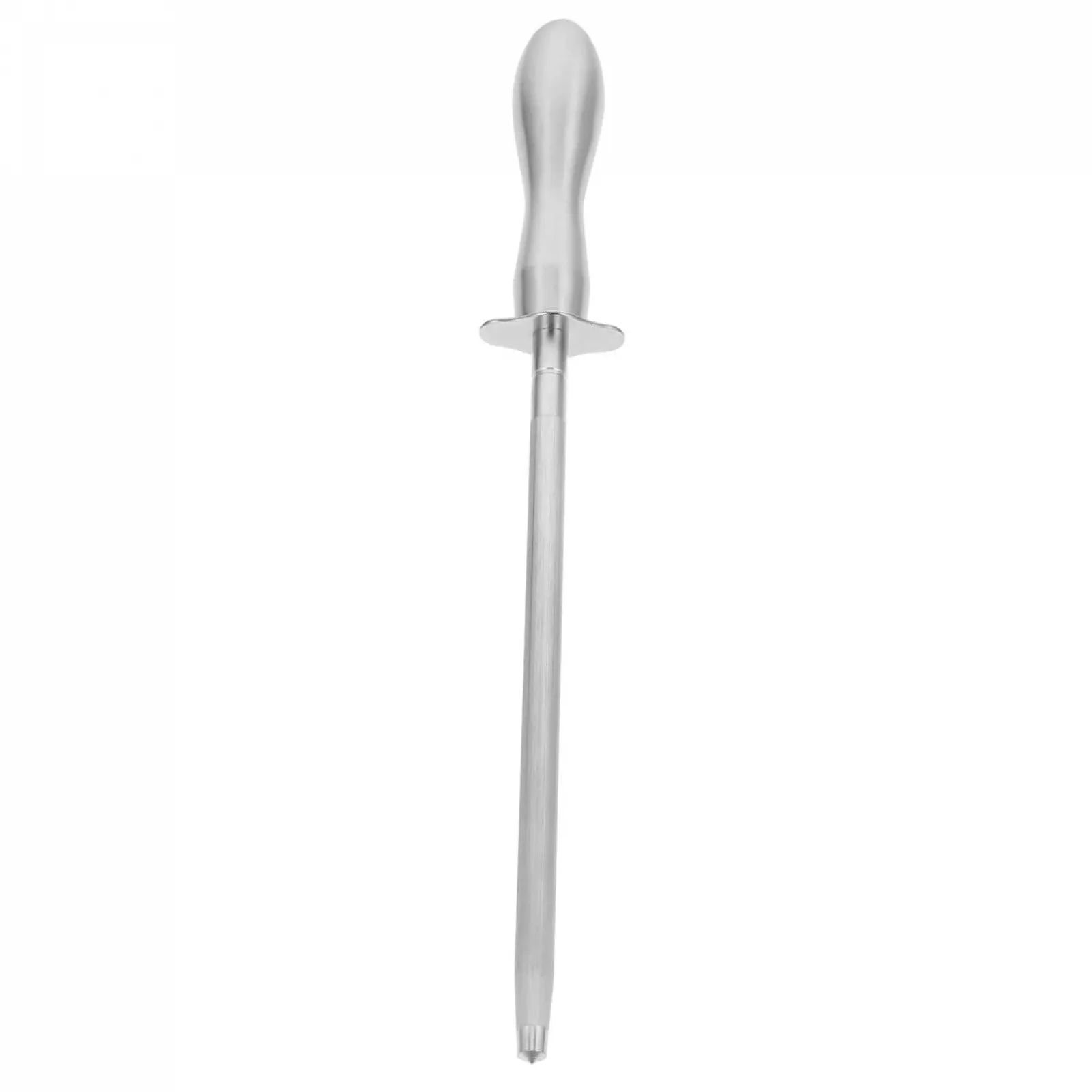 Мусат для ножей ручной нержавеющая сталь с большой рабочей поверхностью, фото №1