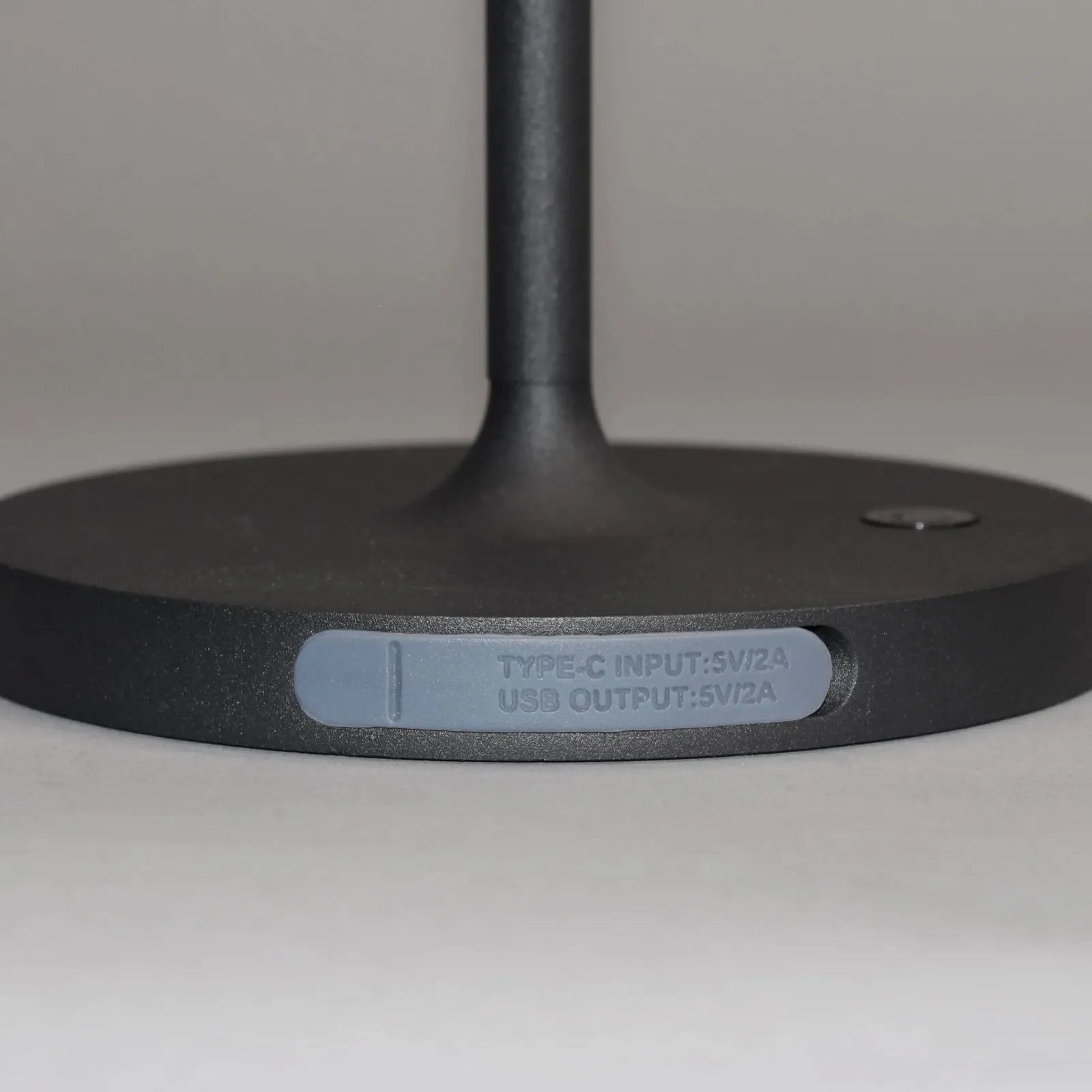 Настільна лампа Flux акумуляторна вулична LED 1.5 Вт 3000 К 210 лм димована чорна / біла, фото №5