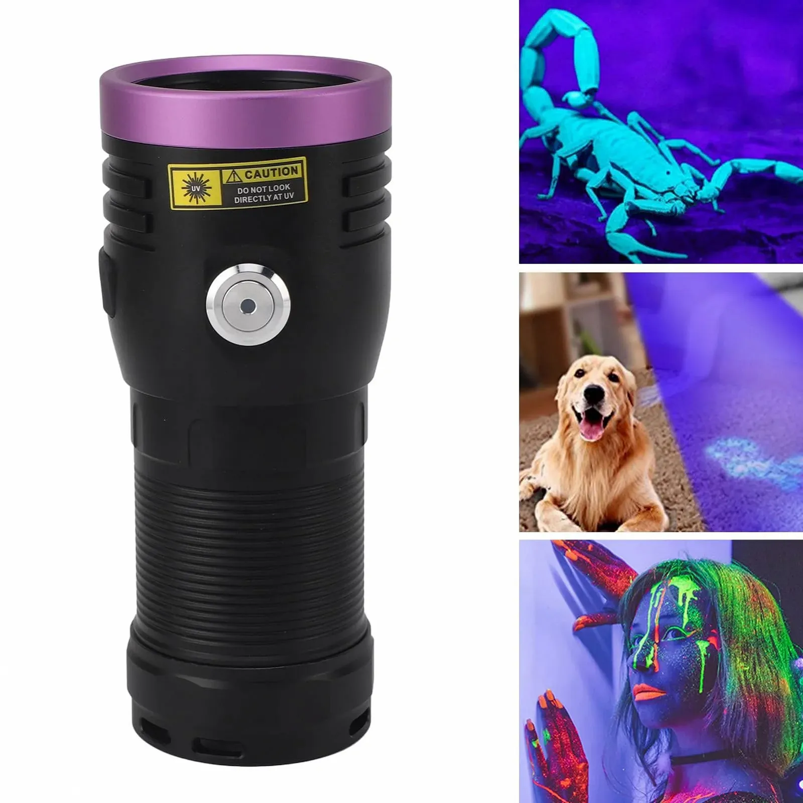 Ліхтарик 365nm Black Light 3 режими портативний LED міні ліхтарик, фото №9 Ліхтарик 365nm Black Light 3 режими портативний LED міні ліхтарик, фото №9