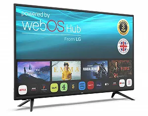 Телевизор 43" Cello C4324WSF / Full HD / 60 Гц / LED / Smart TV (WebOS) / Wi-Fi / Bluetooth / T2 / DVD synthetic.ua - Фото 1