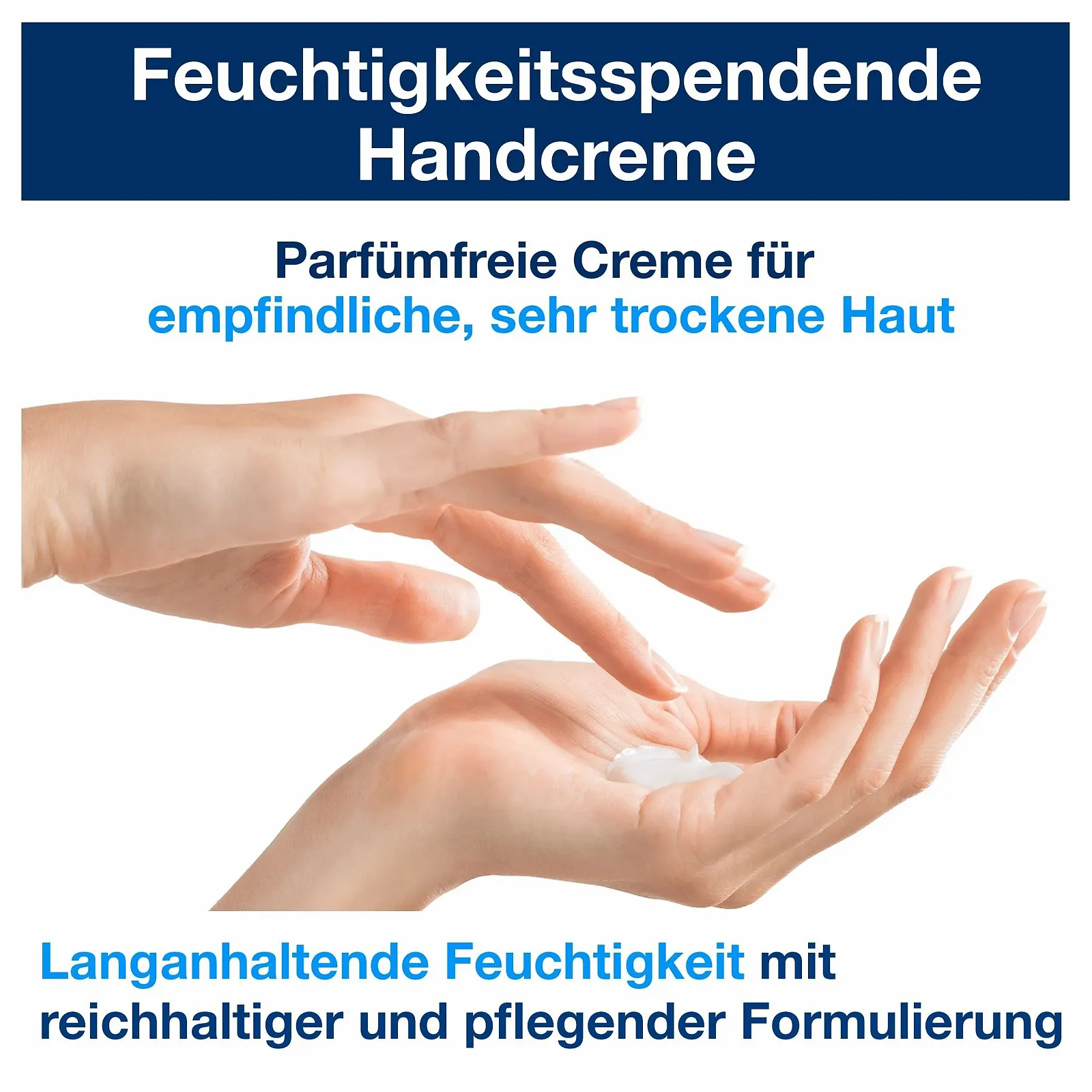 Крем для рук Tork Зволожуючий для чутливої шкіри, без запаху, 75 мл, фото №2