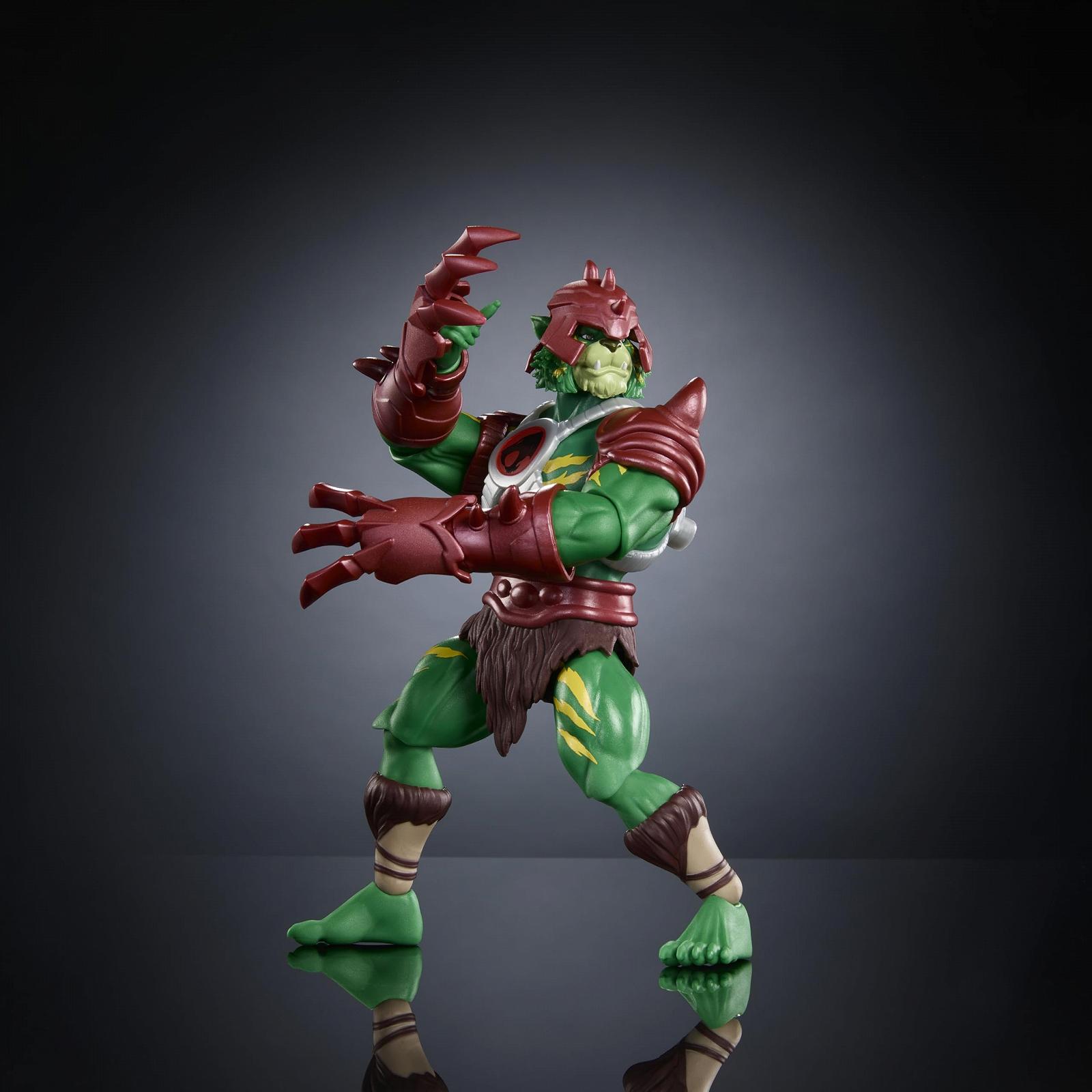 Фигурка Battle Cat-Man Masters of The Universe Origins & Thundercats, 14 см, с комиксом и когтями, фото №4