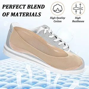 Носки-следки  Женские Черный, телесный, размер 39-43 (6 пар) synthetic.ua - Фото 1