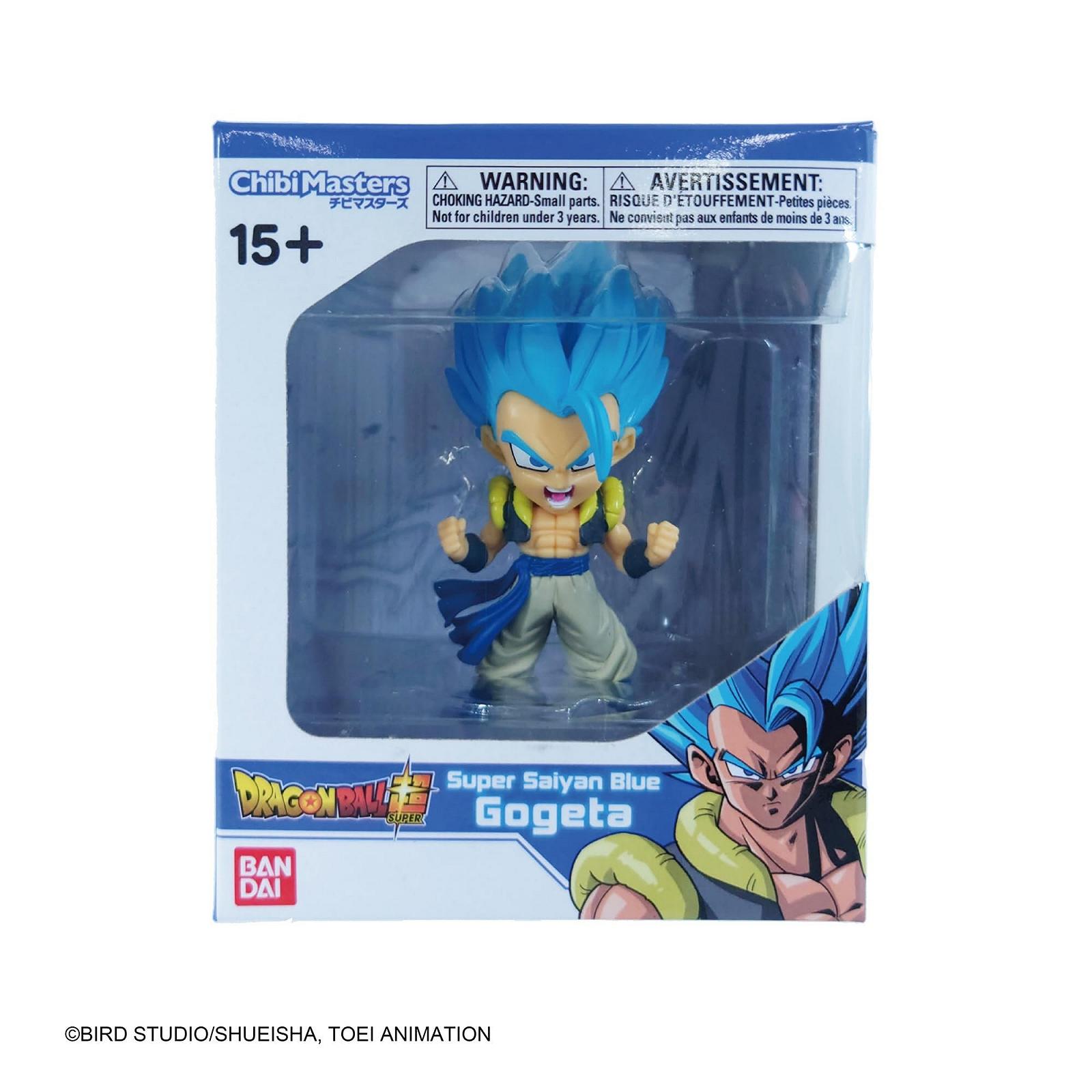 Фигурка BANDAI Chibi Masters Dragon Ball Super Супер Сайян Бог Гогета 8,5 см, Разные цвета, фото №6