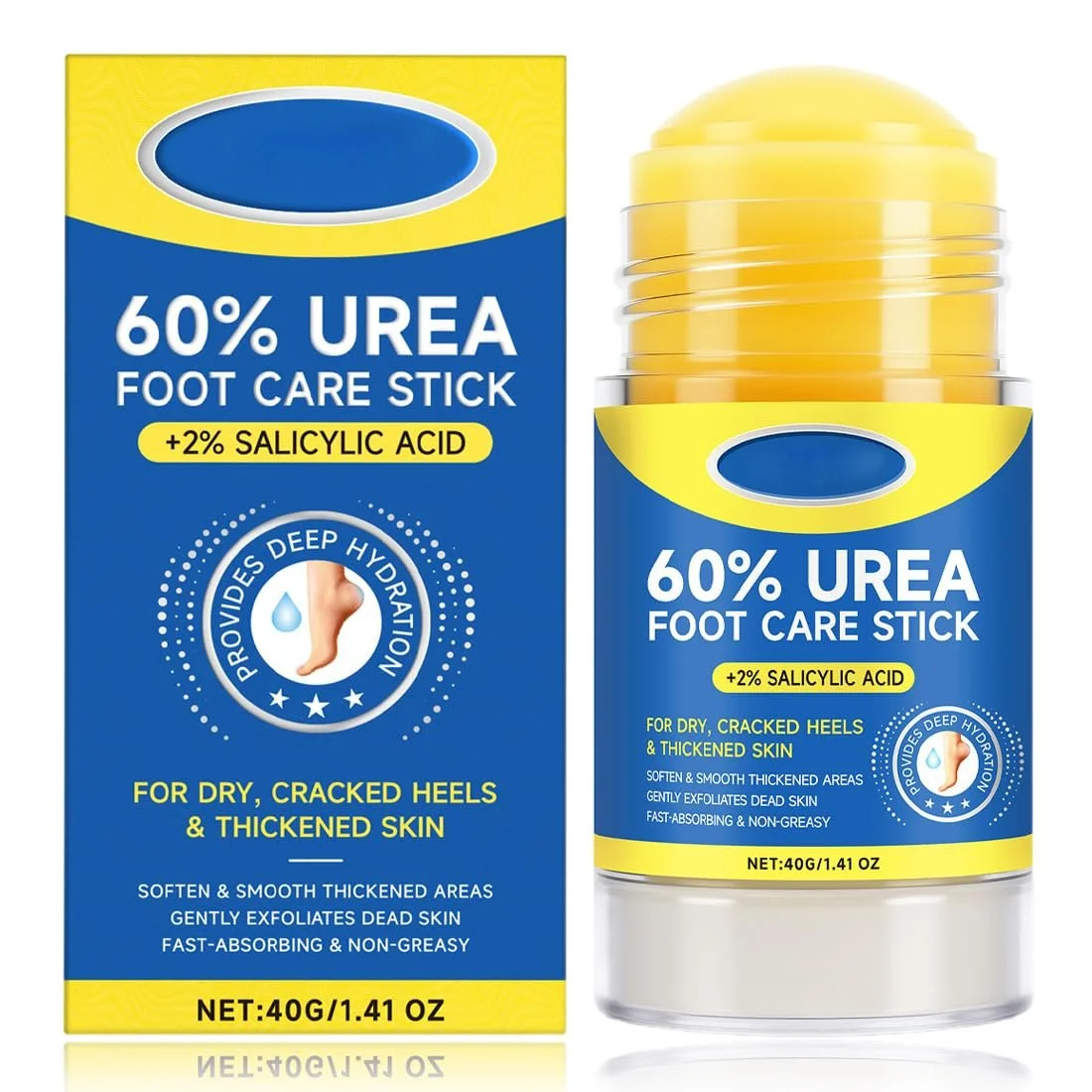 Стик-крем для ног с мочевиной 60% для потрескавшихся пяток и сухой кожи 30 г, фото №7