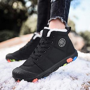 Ботинки Generisch Barefoot Unisex для взрослых и детей Зимние Осенние Водонепроницаемые Нескользящие Серые Зимние Ботинки synthetic.ua - Фото 1